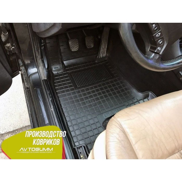 Водительский коврик в салон BMW 5 (E39) 1996-2003 (Avto-Gumm)