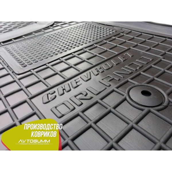 Килимок водія в салон Chevrolet Orlando 2011- (Avto-Gumm)