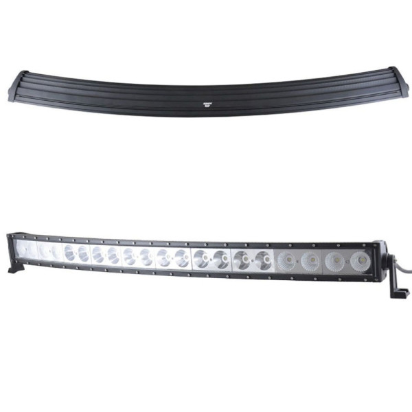 Світлодіодна Балка люстра Гнута LED BELAUTO 1100x80x76 мм 14400Lm Ближній та Далекий Combo (BOL2010 CC)