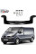 Дефлектор капоту мухобійка для Renault Trafic 2001-2014 Євро Кріплення (Vip Tuning) RL14