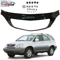 Дефлектор капота мухобойка Lexus RX 1997-2003 с рамкой под решетку радиатора  Евро Крепление (Vip Tuning) LX02