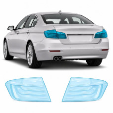 Антигравийная защитная бронепленка по лекалам для BMW 5 Series F10 facelift 2013-2017 - задние фонари стопы