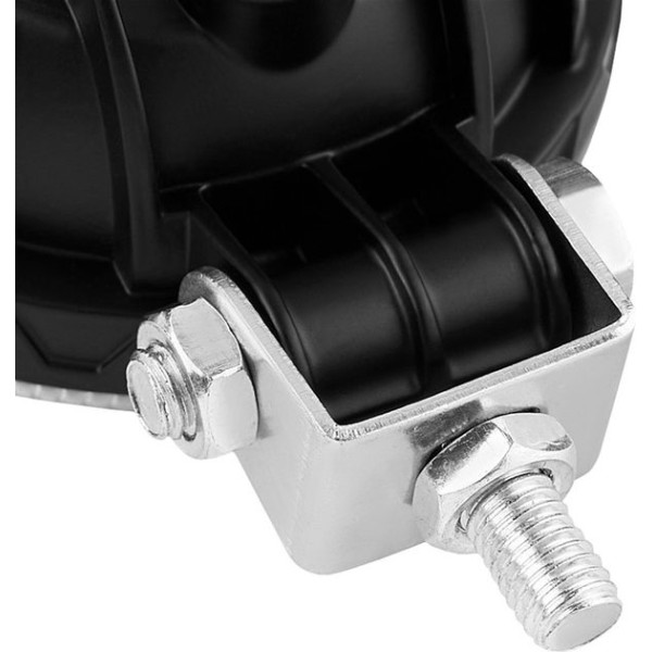 LED фара Brevia EPISTAR Sport Далеке світло 10-30V, 12W (4x3W) 880Lm Лінзована Алюмінієвий корпус IP68 (10601RFX1)