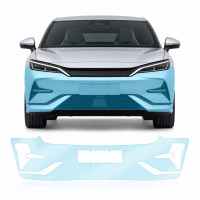 Антигравийная защитная бронепленка по лекалам для BYD Song L I 2024- передний бампер
