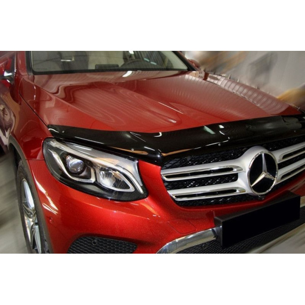 Дефлектор капота мухобойка Mercedes GLC-class 2015-