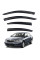 Дефлекторы окон ветровики Skoda Octavia A5 Liftback 2004-2013 Скотч 3M Voron Glass