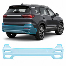Антигравійна захисна бронеплівка за лекалами для Chery Tiggo 8 I 2018-2020 - задній бампер