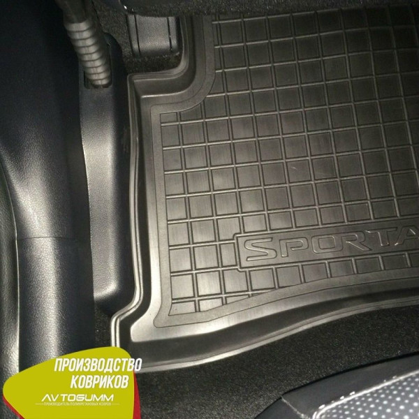 Автомобильные коврики в салон Kia Sportage 4 2016- (Avto-Gumm)