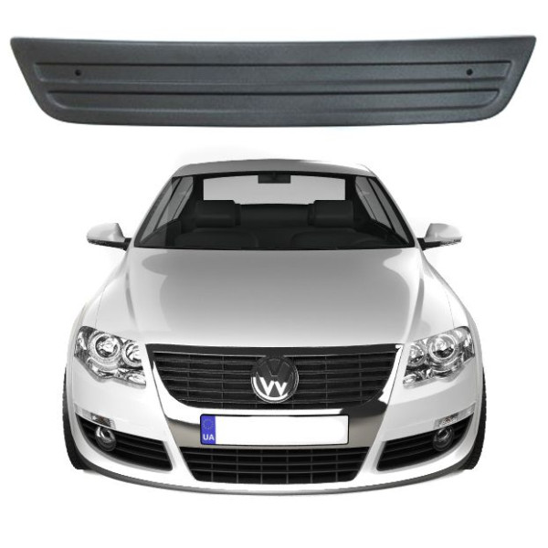 Зимова накладка на бампер Volkswagen Passat B6 2005- Матова FLY