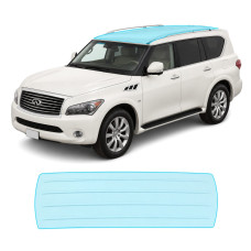 Антигравийная защитная бронепленка по лекалам для Infiniti QX80 Z62 2010-2017 - зона крыши