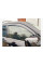 Дефлектори вікон вітровики HIC для Toyota Land Cruiser 120 2003-2010 Оригінал (T03-1)
