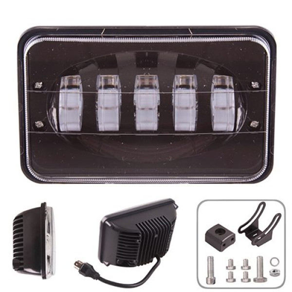 Додаткова LED Фара 170x110x75 мм 50W 6000К 9-36V (LP-7713)