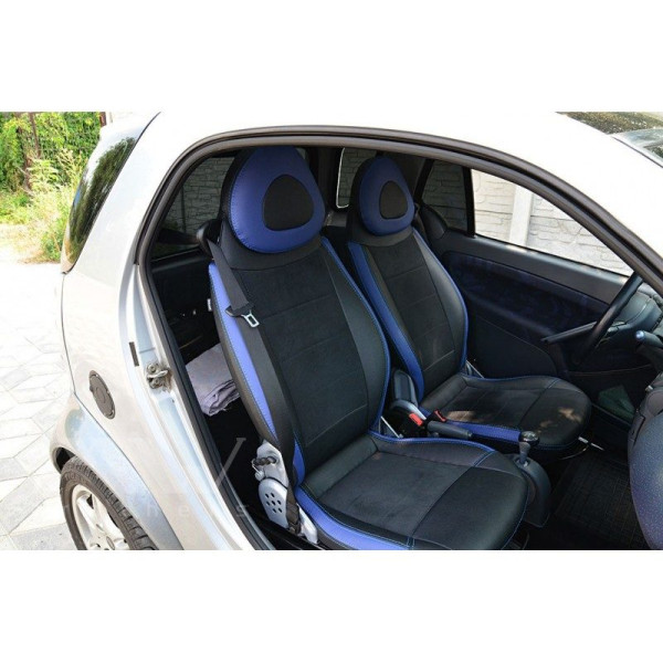 Авточехлы модельные MW Brothers для Mercedes Benz Smart Fortwo II c 2008