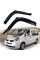 Дефлектори вікон вітровики HIC для Renault Trafic / Opel Vivaro 2001-2014 Вставні (OP30-IN)