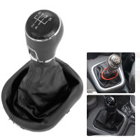 Ручка КПП з пильником у зборі Модельна для Volkswagen Caddy MK3 / Touran MK1 2003-2015 (5 швидкостей) FXVW-141