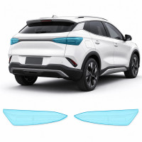 Антигравийная защитная бронепленка по лекалам для BYD Atto 3 (Yuan Plus) I facelift 2025- задние фонари стопы