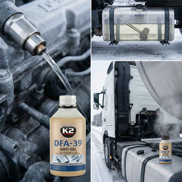Антигель для дизельного палива K2 TURBO DFA-39 500 мл (500 літрів) T300
