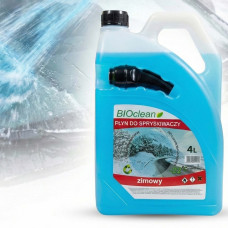 Омивач скла зимовий BIOclean Морський Бриз -22 °C 4 літри з лійкою