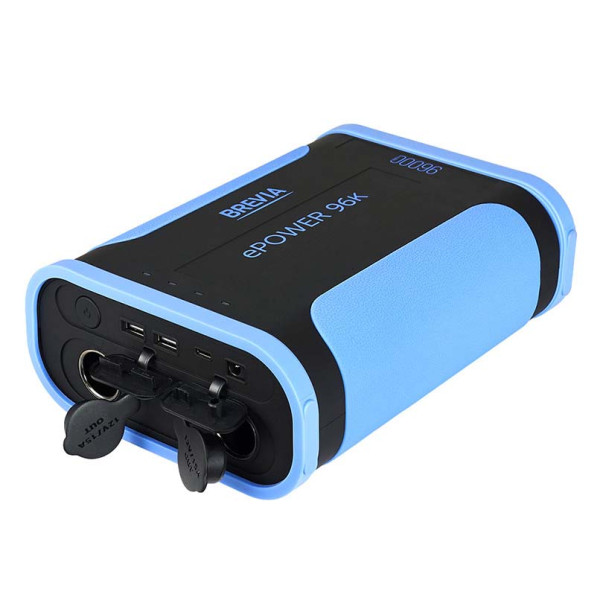 Power Bank Портативний Акумулятор Bix 30000 mAh 3x USB 22,5 Вт Чорний (PB302)