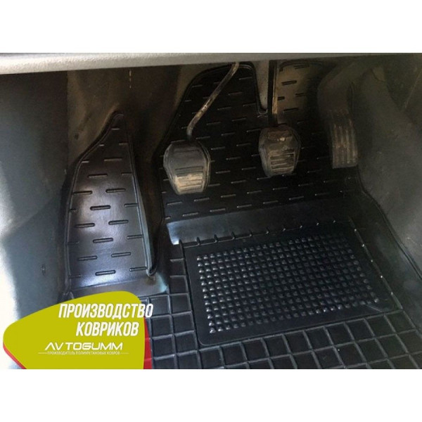 Водительский коврик в салон Ford Connect 2002- (Avto-Gumm)