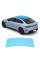 Антигравийная защитная бронепленка по лекалам для BYD Seal I 2022-2024 - зона крыши