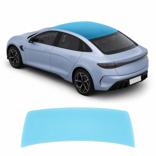Антигравийная защитная бронепленка по лекалам для BYD Seal I 2022-2024 - зона крыши