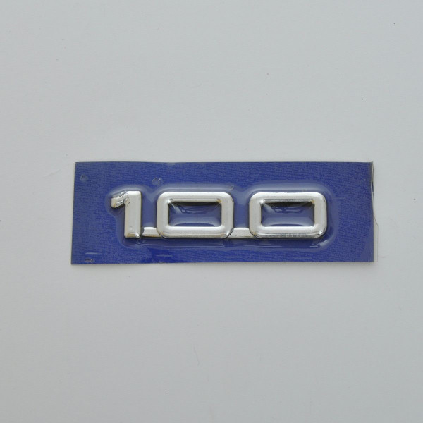 Емблема напис 100 новий скотч 92 x 20 мм (5695)