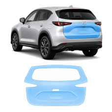 Антигравийная защитная бронепленка по лекалам для Mazda CX-5 KF facelift 2022- зона крышки багажника