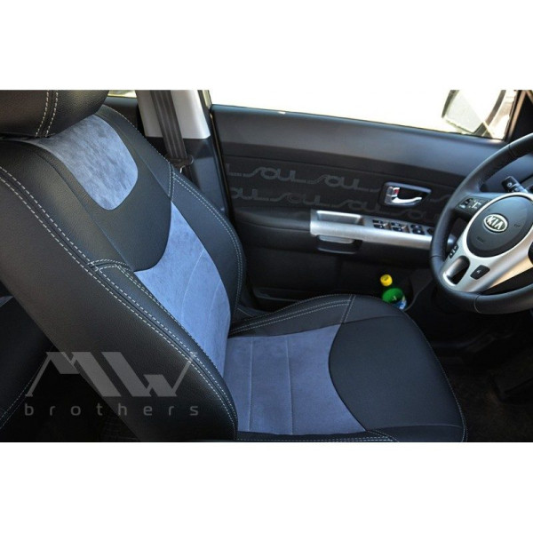 Авточехлы модельные MW Brothers для Kia Soul c 2009