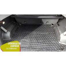 Автомобильный коврик в багажник Chevrolet Orlando 2011- 7-мест / Резино - пластик