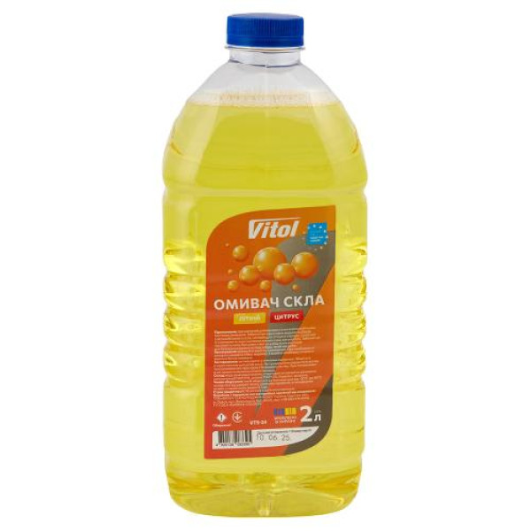 Омивач скла готовий літній VITOL Диня 2 л