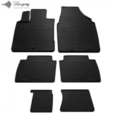 Автомобильные коврики в салон для Nissan Qashqai plus2 2008-2014 6 шт