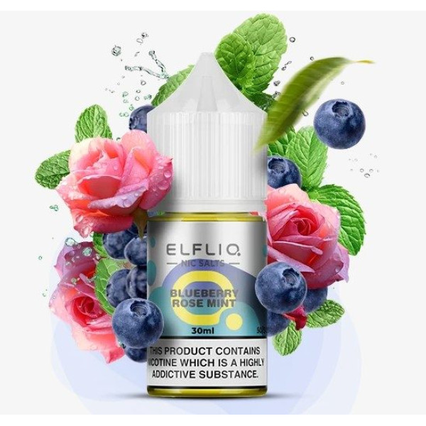 Elf Liq жидкость 30 ml 50 mg Blueberry Rose Mint Черника Роза Мята