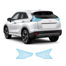 Антигравійна захисна бронеплівка за лекалами для Mitsubishi Eclipse Cross I facelift 2021-2024 - задні ліхтарі стопи