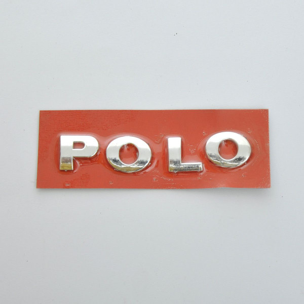 Эмблема надпись Polo новая скотч 130 x 25 мм 1997-2005 (5656)