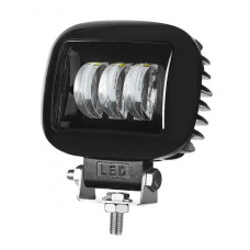 Додаткова LED фара Лінзована з ДХО 120х100х60 мм 45W 5W*3