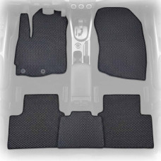Коврики в салон EVA для Mitsubishi Outlander XL 2006-2012 Полный комплект 5 шт