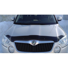 Дефлектор капота мухобойка Skoda Yeti 2009-2013