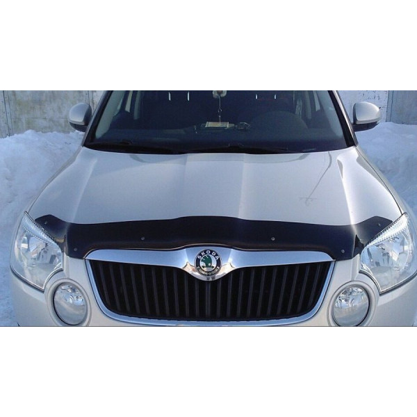Дефлектор капота мухобойка Skoda Yeti 2009-2013