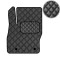 Водительский коврик для Ford Focus II 2004-2010 Экокожа 1 шт (Rombus)
