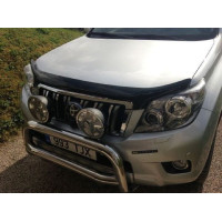 Дефлектор капота мухобойка для Toyota Land Cruiser 150 Prado 2013-2018