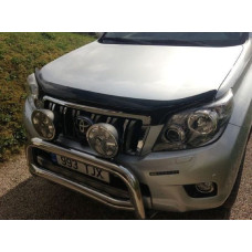 Дефлектор капота мухобойка для Toyota Land Cruiser 150 Prado 2013-2018