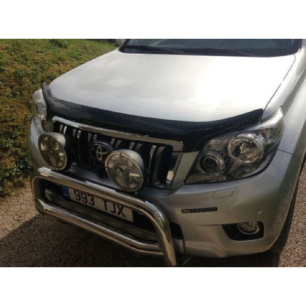 Дефлектор капота мухобойка для Toyota Land Cruiser 150 Prado 2013-2018