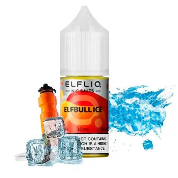 Elf Liq рідина 30 ml 50 mg Elfbull Ice Енергетик з льодом