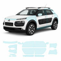 Антигравійна захисна бронеплівка за лекалами для Citroen C4 Cactus I 2014-2017 - повний кузов