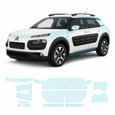 Антигравійна захисна бронеплівка за лекалами для Citroen C4 Cactus I 2014-2017 - повний кузов