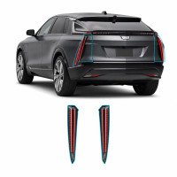 Антигравийная защитная бронепленка по лекалам для Cadillac Lyriq EV 2022- задние фонари стопы