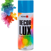 Акрилова фарба Nowax Спрей 450 мл Синя (traffic blue/ral5017) NX48033