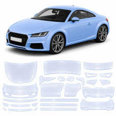 Антигравійна захисна бронеплівка за лекалами для Audi TT 8S 2014-2023 - повний кузов