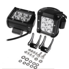 Додаткова LED фара 18W (3W*6) 10-30V 95x75x60 mm Далека 1 шт (D18W)